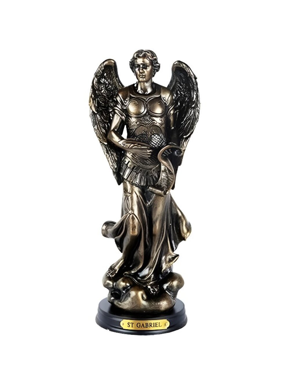 Archangel St. Gabriel with Sacred Scroll Saint of Messenger